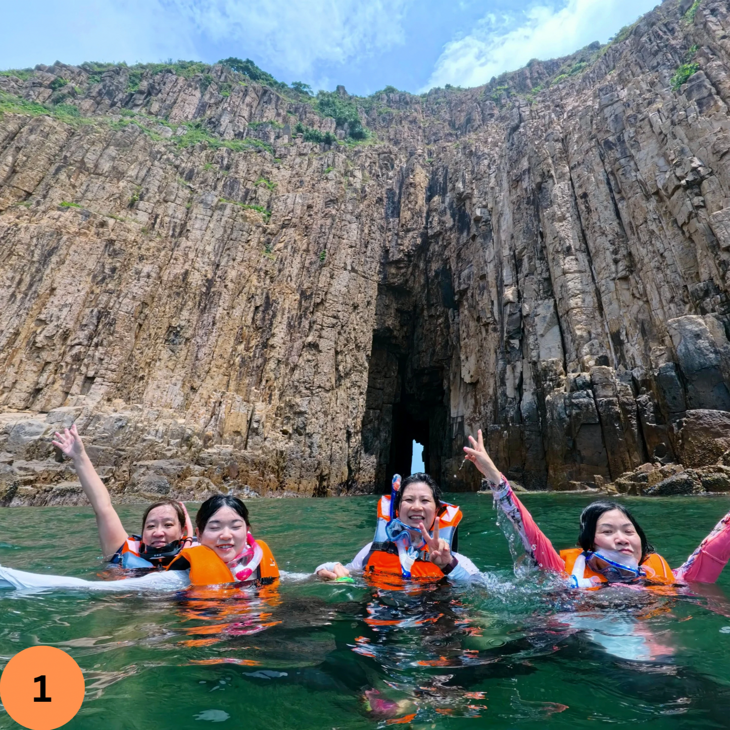 지오파크 더블 시 아치스 화산 코스터링 투어