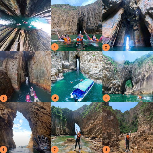 地質公園雙洞火山泳綑體驗團