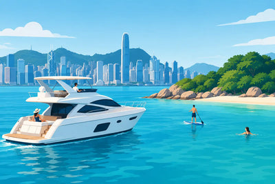 Yacht Charter in Hong Kong for a Real Island Day