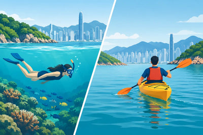 Snorkeling Versus Kayaking for Hong Kong Day Trips