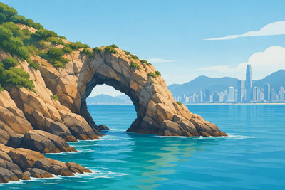 How Sea Arch Geology Shapes Hong Kong's Coast
