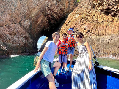 Private 4-Hour Speedboat Tour Hong Kong: Sai Kung's Four Sea Arches Volcano | Splitdyboat