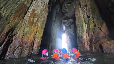 Hong Kong’s Hidden Adventure | Double Sea Arch Volcano Coasteering: A Sea Journey That Feels Like On Another Planet