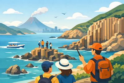 Guided Volcanic Coastline Excursion in Hong Kong