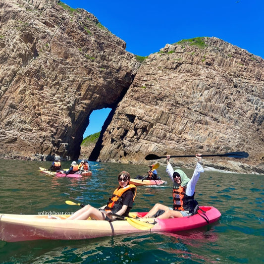Geopark Double Sea Arches Kayaking Adventure Tour