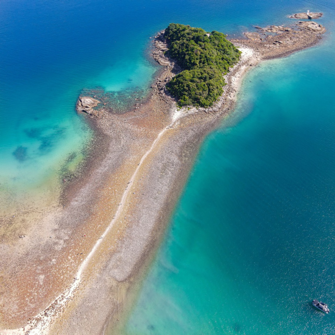 西貢橋咀島浮潛體驗團｜包專業教練、來回船費、浮潛裝備、救生衣