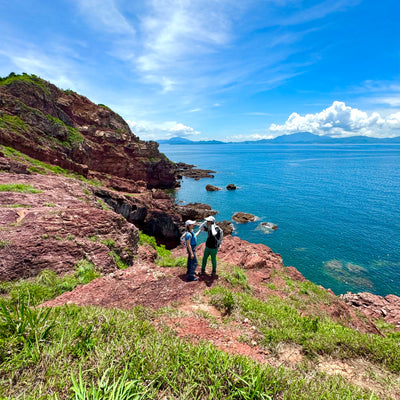(Split-Session) Four Sea Arches Volcano Sightseeing and Red Coast Island Hopping