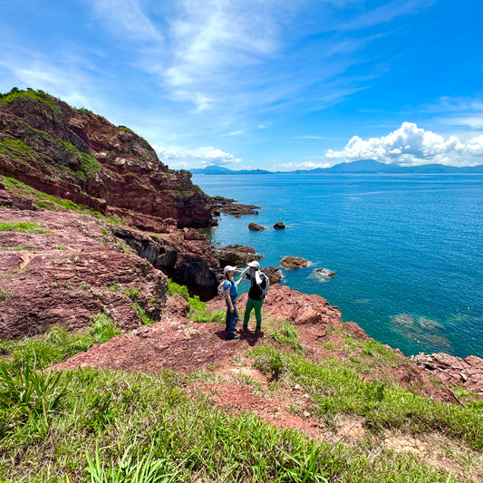Four Sea Arches Volcano Sightseeing and Red Coast Island Hopping