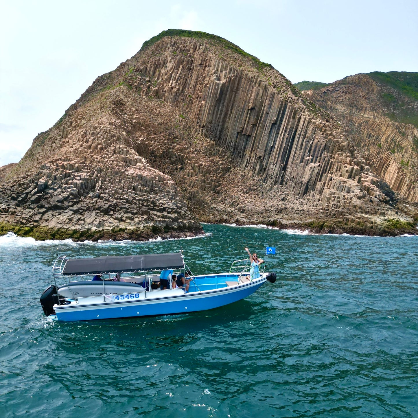 Visite touristique du volcan Geopark Four Sea Arches (Édition Yacht) *4 heures