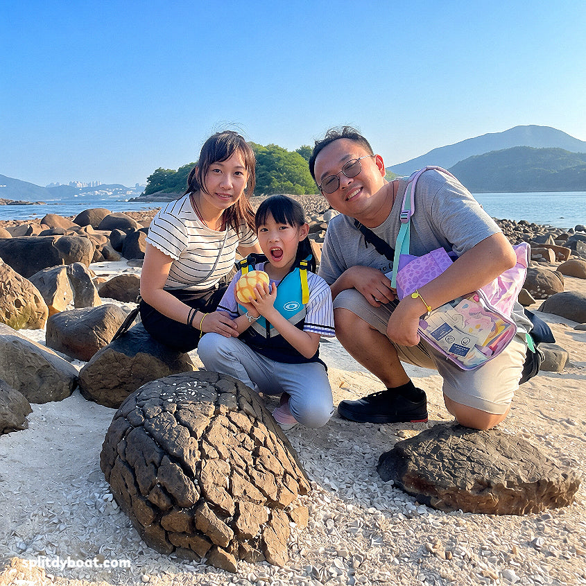 Mały geolog: Klasa morska w regionie skał wulkanicznych Sai Kung (Hongkong, Globalny Geopark UNESCO)