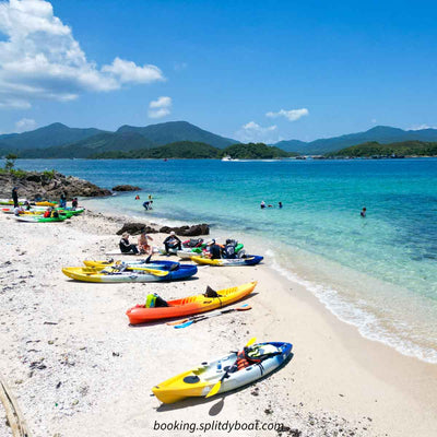 Long Mong Wan Kajak- und Schnorcheltour
