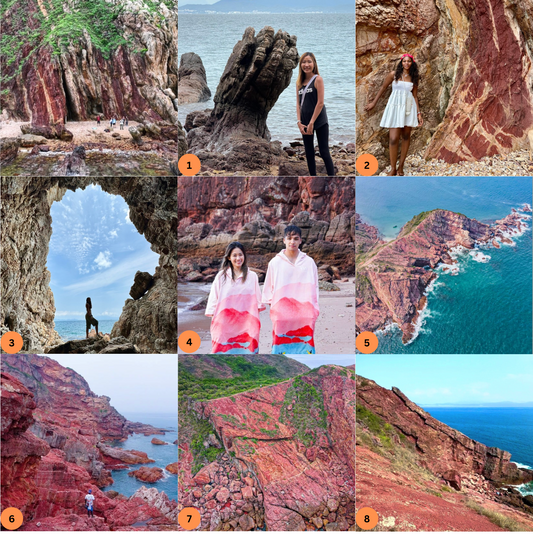 Geopark Flaming Red Coast Island Hopping Tour